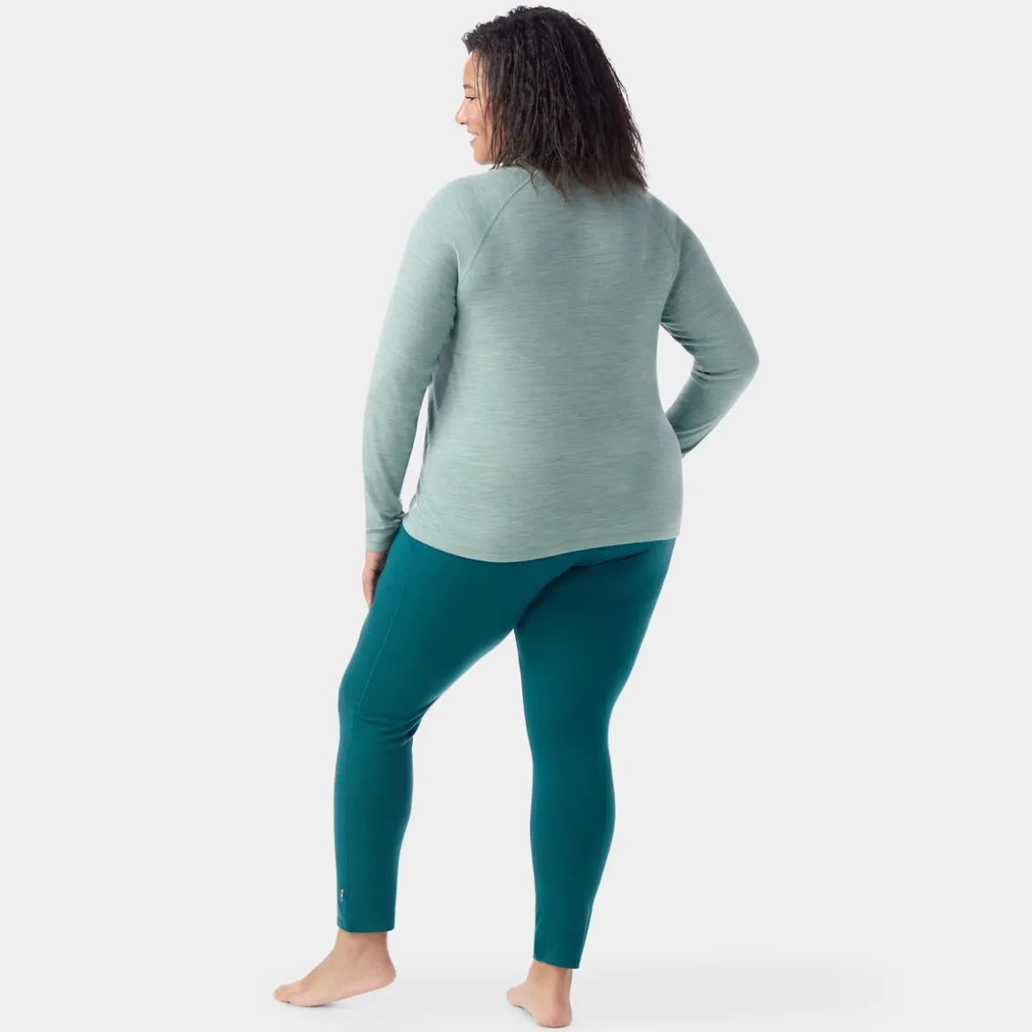 Women's Classic Thermal Merino Base Layer 1/4 Zip Plus
