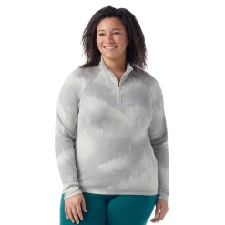 Women's Classic Thermal Merino Base Layer 1/4 Zip Plus