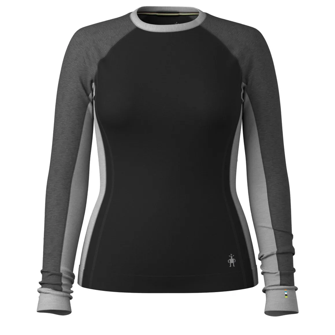 Women's Classic Thermal Merino Base Layer Colorblock Crew