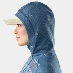 Women's Classic Thermal Merino Base Layer 1/2 Zip Hoodie