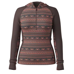 Women's Classic Thermal Merino Base Layer 1/2 Zip Hoodie