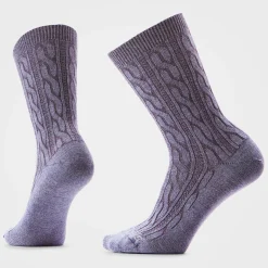 Women's Everyday Cable Crew Socks