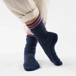 Women's Everyday Courtside Texture Tall Crew Socks