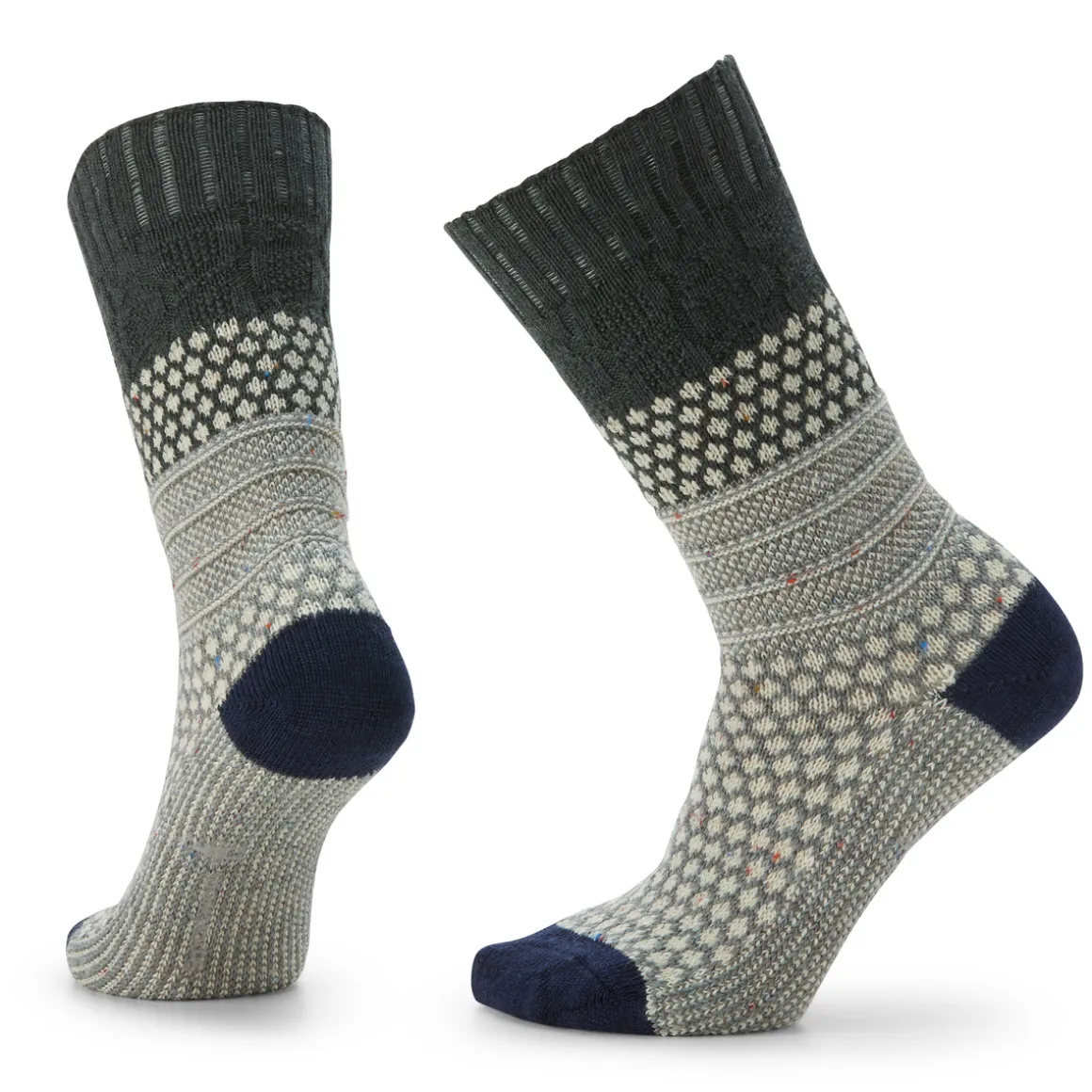 Women's Everyday Cozy Popcorn Cable Crew Socks