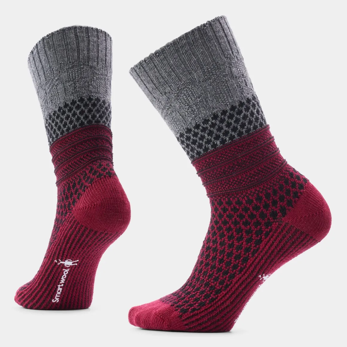 Women's Everyday Cozy Popcorn Cable Crew Socks