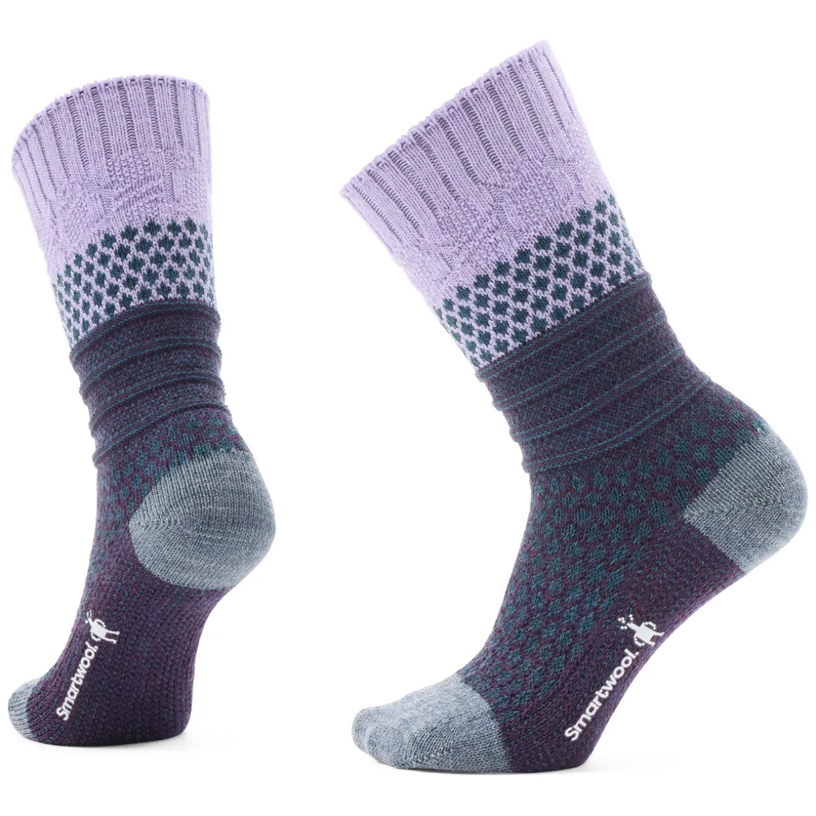 Women's Everyday Cozy Popcorn Cable Crew Socks