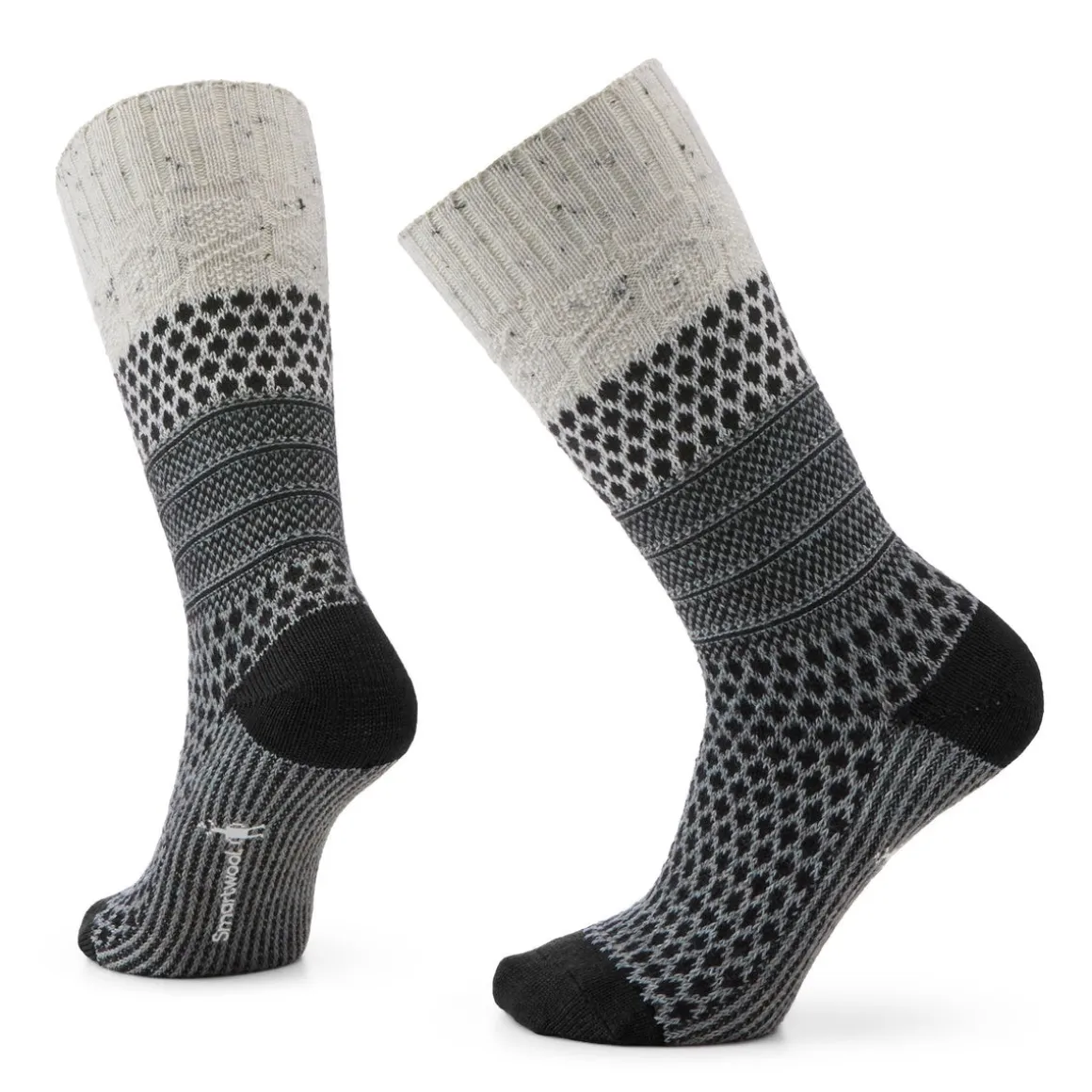 Women's Everyday Cozy Popcorn Cable Crew Socks