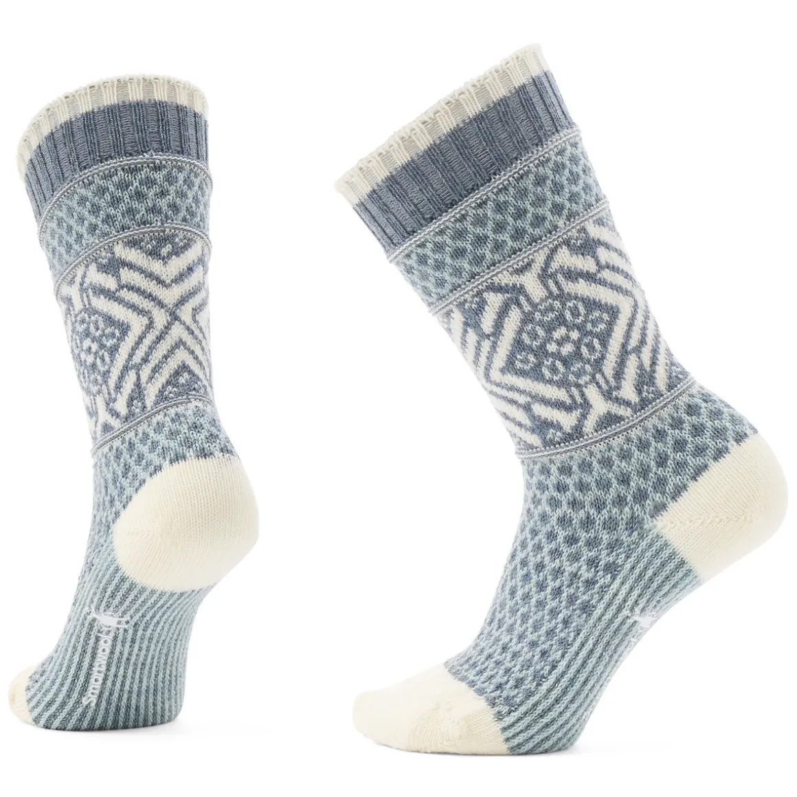 Women's Everyday Cozy Popcorn Snowflake Crew Socks