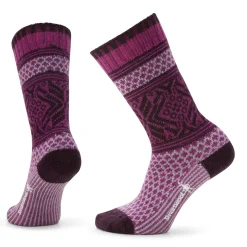 Women's Everyday Cozy Popcorn Snowflake Crew Socks