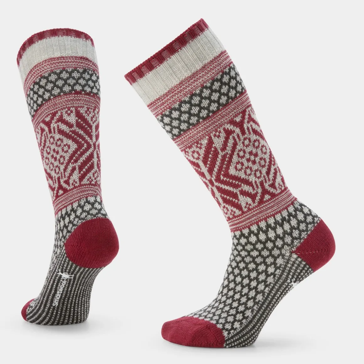 Women's Everyday Cozy Popcorn Snowflake Crew Socks