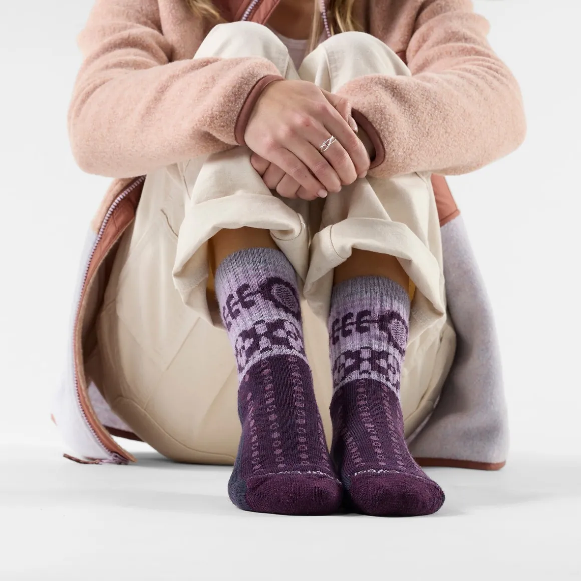 Women's Everyday Cozy Retro Sunflower Crew Socks