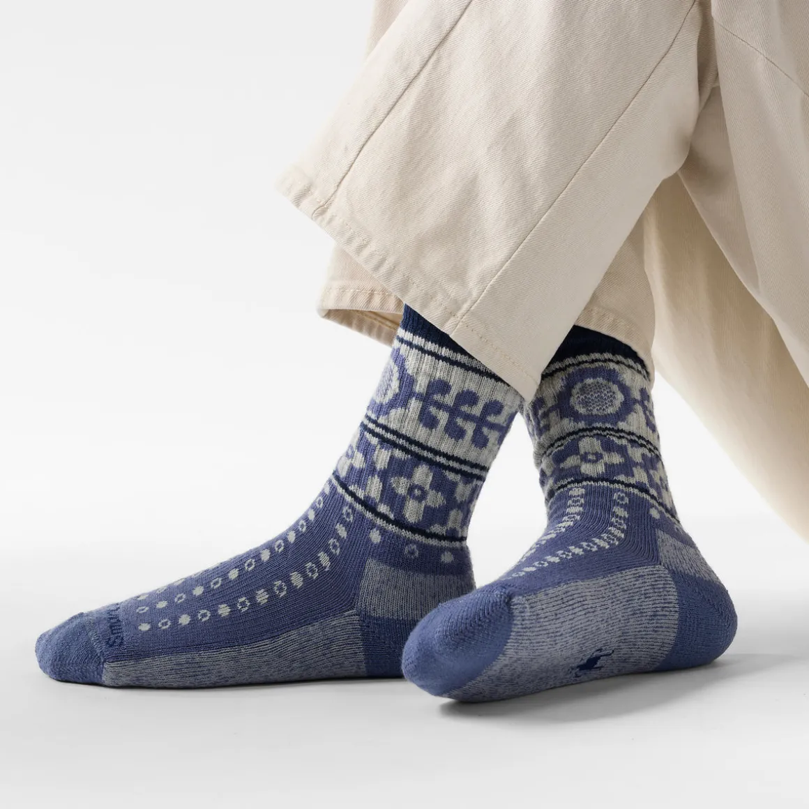 Women's Everyday Cozy Retro Sunflower Crew Socks