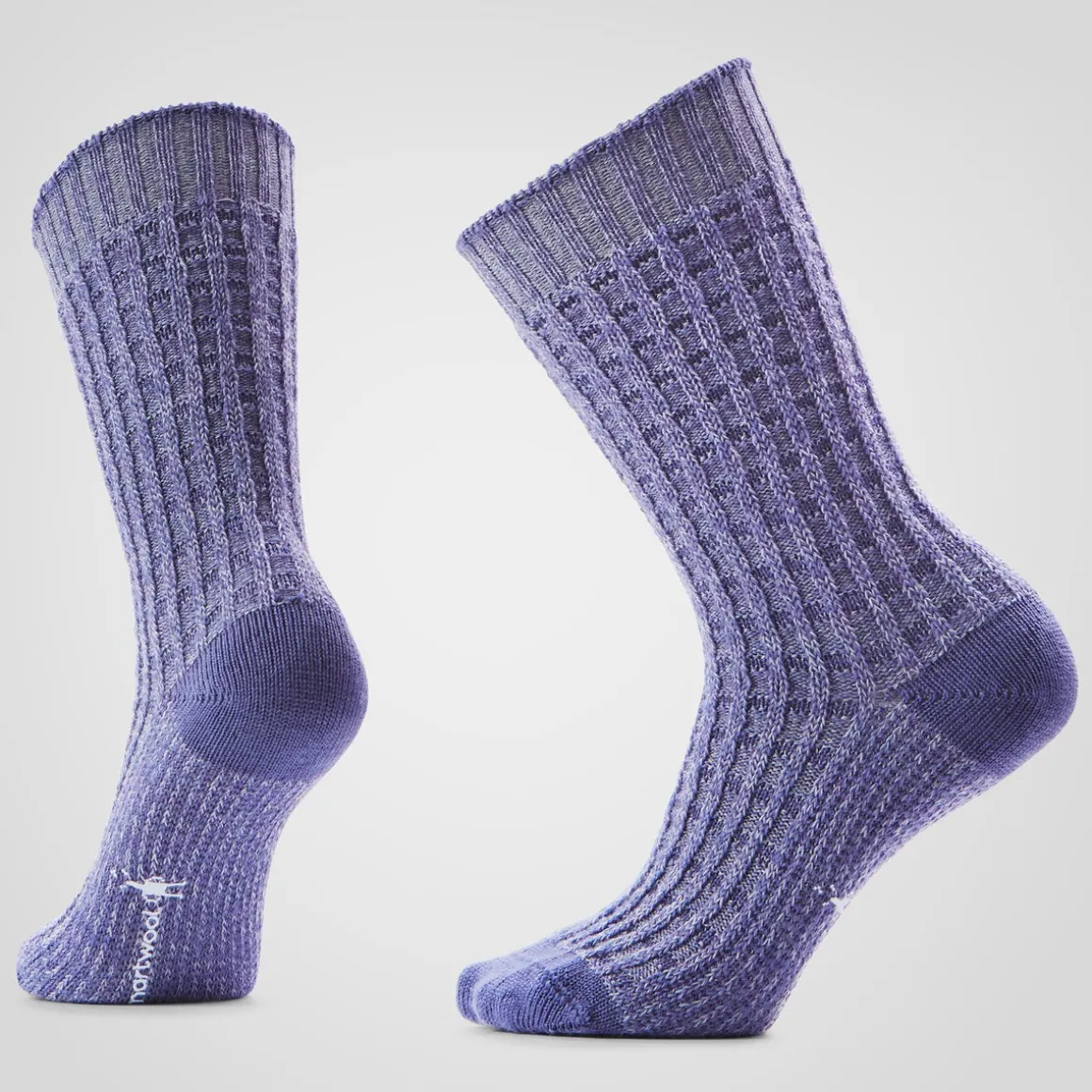 Women's Everyday Cozy Waffle Press Crew Socks