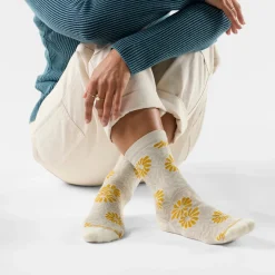Women's Everyday Floral Crew Socks