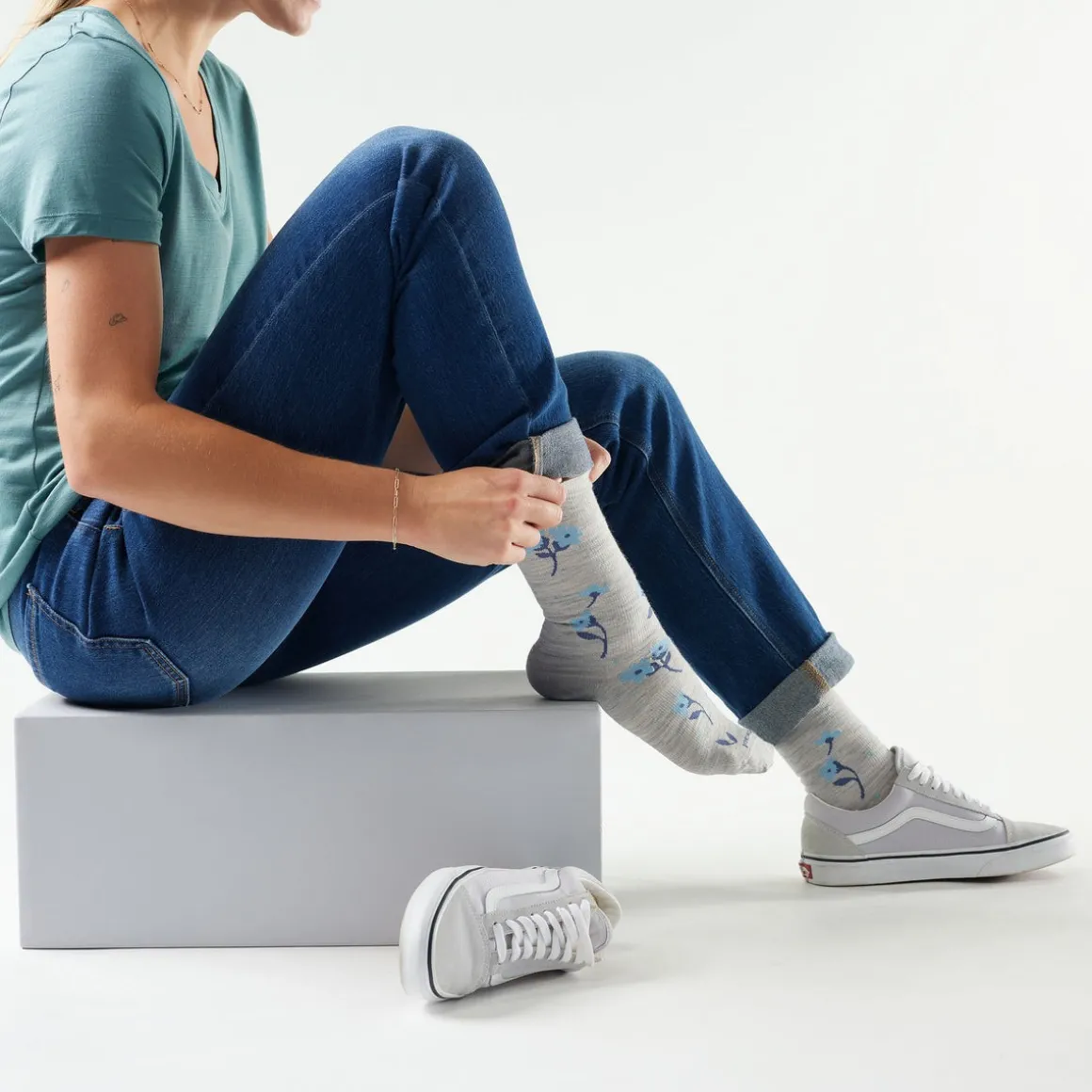 Women's Everyday Garden Gala Crew Socks