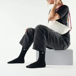 Women's Everyday Groovy Bloom Crew Socks
