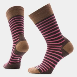 Women's Everyday Pin Stripe Crew Socks