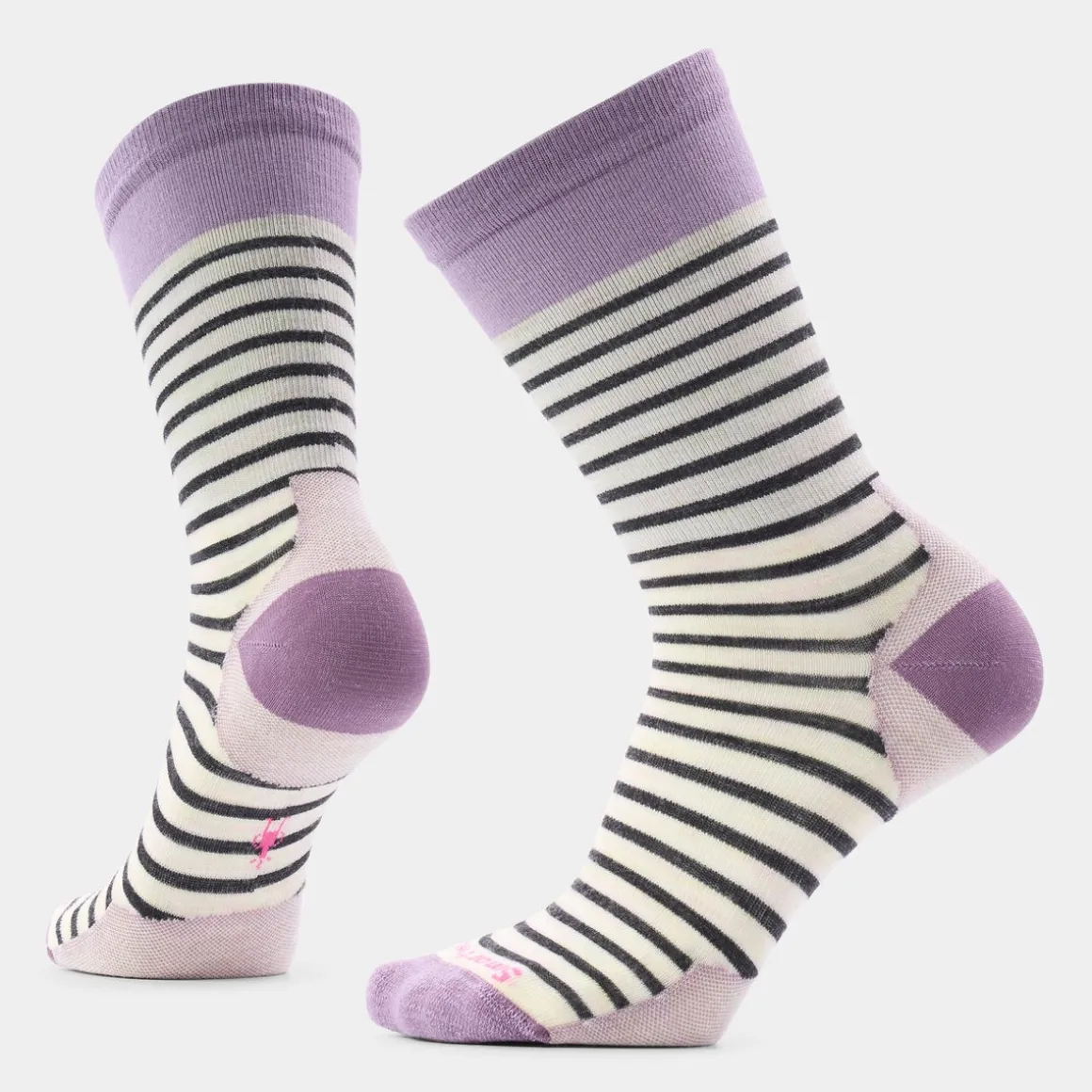 Women's Everyday Pin Stripe Crew Socks