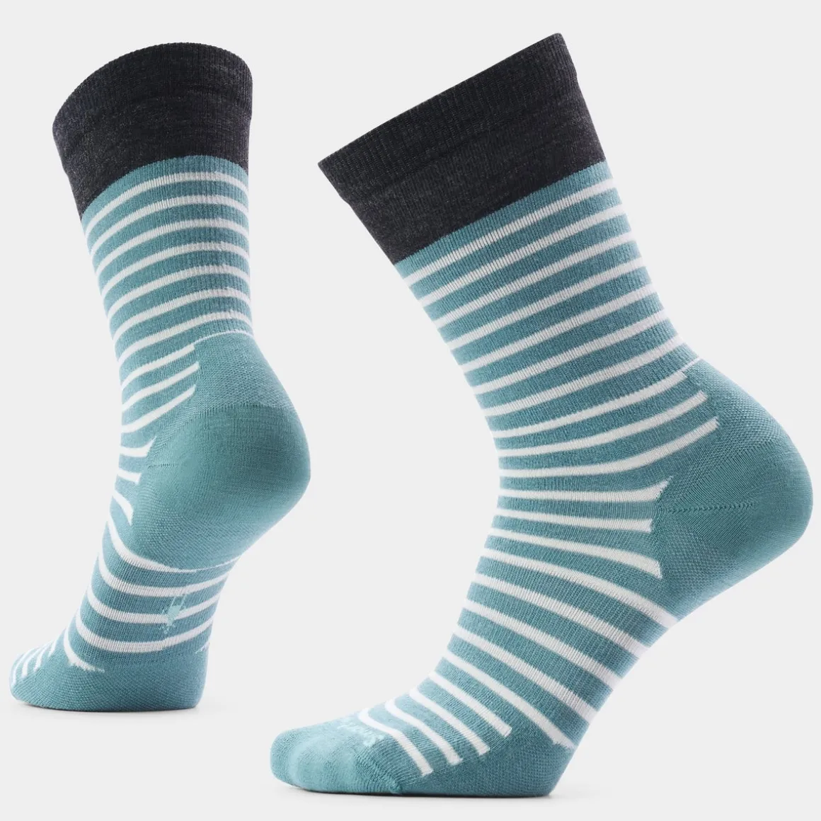 Women's Everyday Pin Stripe Crew Socks