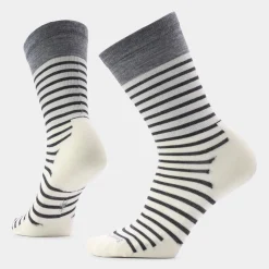 Women's Everyday Pin Stripe Crew Socks