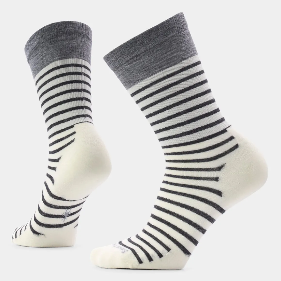 Women's Everyday Pin Stripe Crew Socks