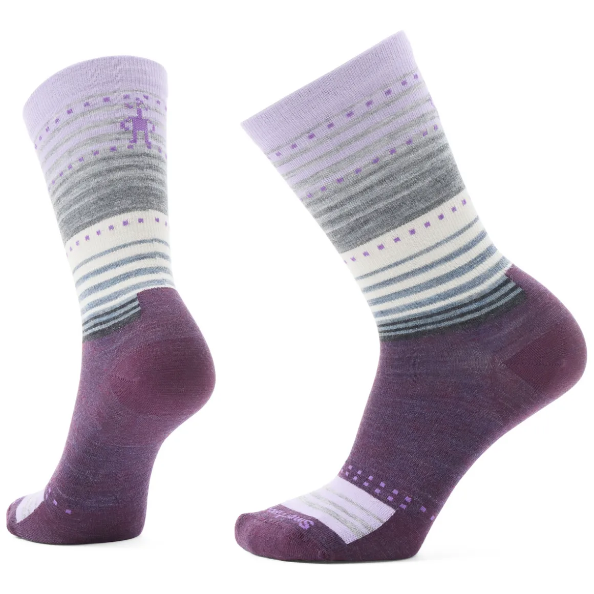 Women's Everyday Stitch Stripe Crew Socks