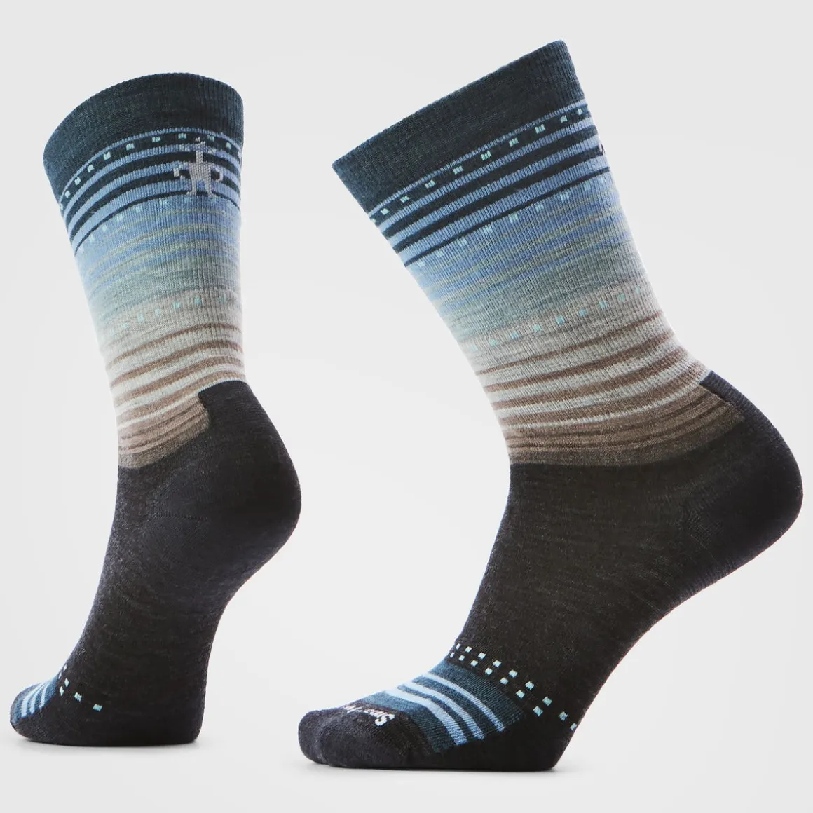 Women's Everyday Stitch Stripe Crew Socks