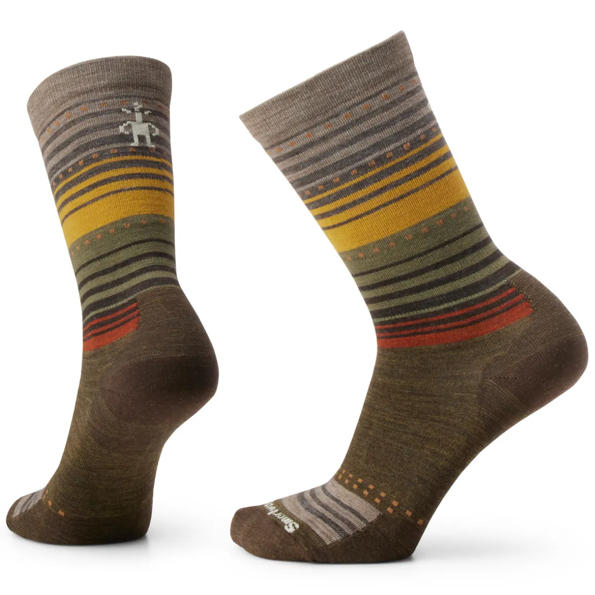 Women's Everyday Stitch Stripe Crew Socks