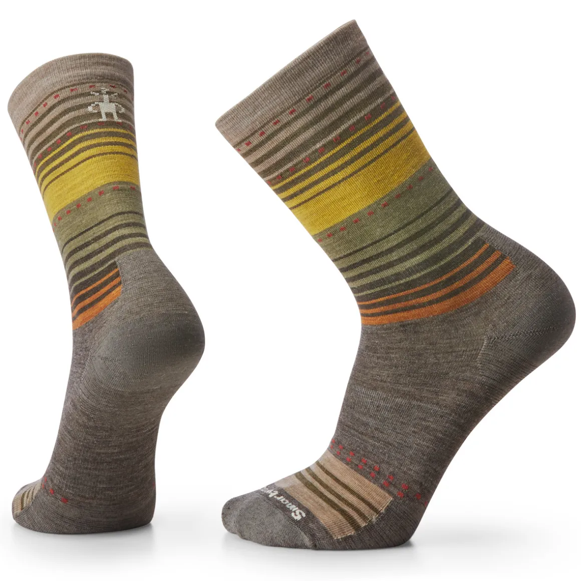 Women's Everyday Stitch Stripe Crew Socks