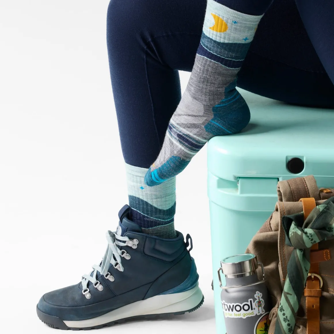 Women's Hike Lunar Trek Crew Socks