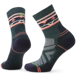 Women's Hike Zig Zag Valley Mid Crew Socks