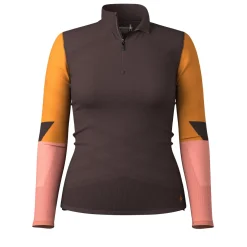 Women's Intraknit™ Thermal Merino Base Layer Colorblock 1/4 Zip
