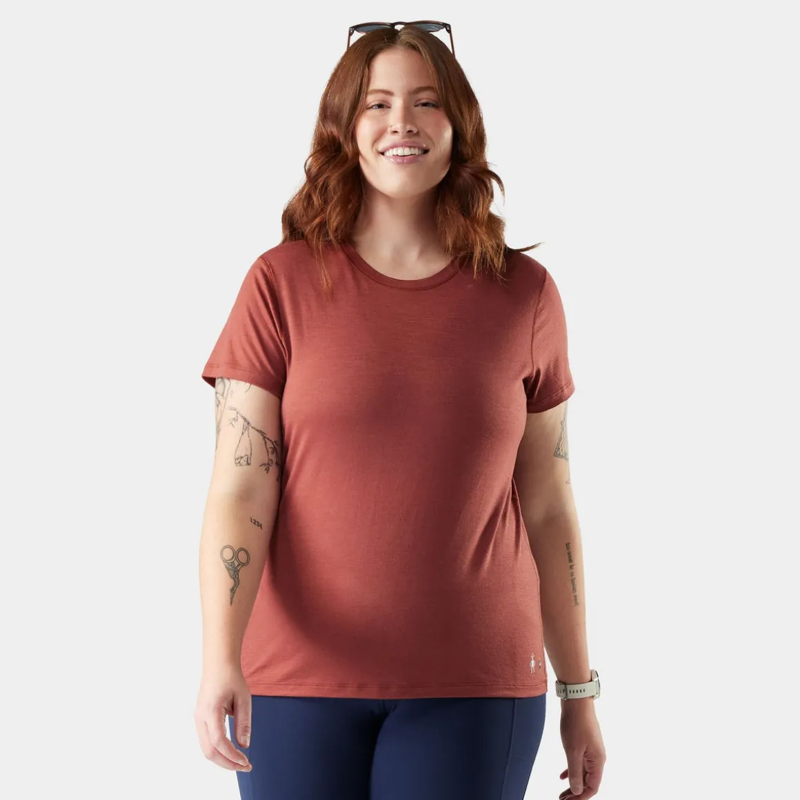 Women's Merino Short Sleeve Tee Plus