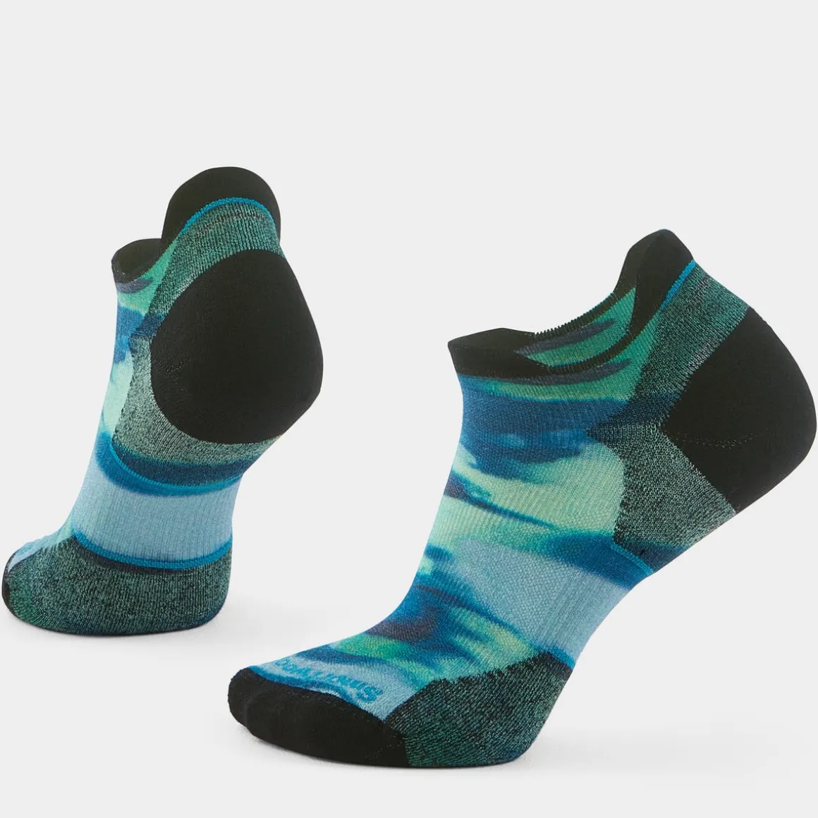Women's Run Brushed Print Low Ankle Socks