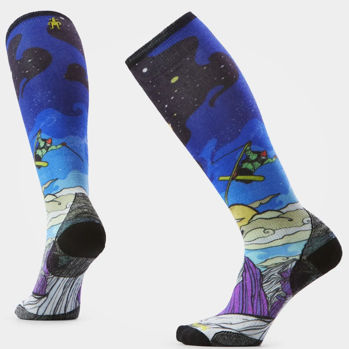 Women's Ski Galactic Ski Print OTC Socks?