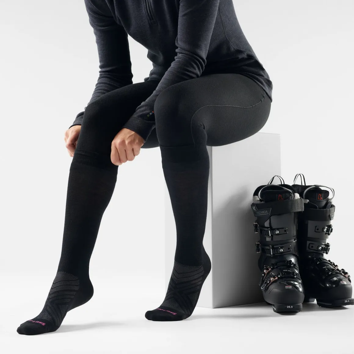 Women's Ski Over The Calf Socks