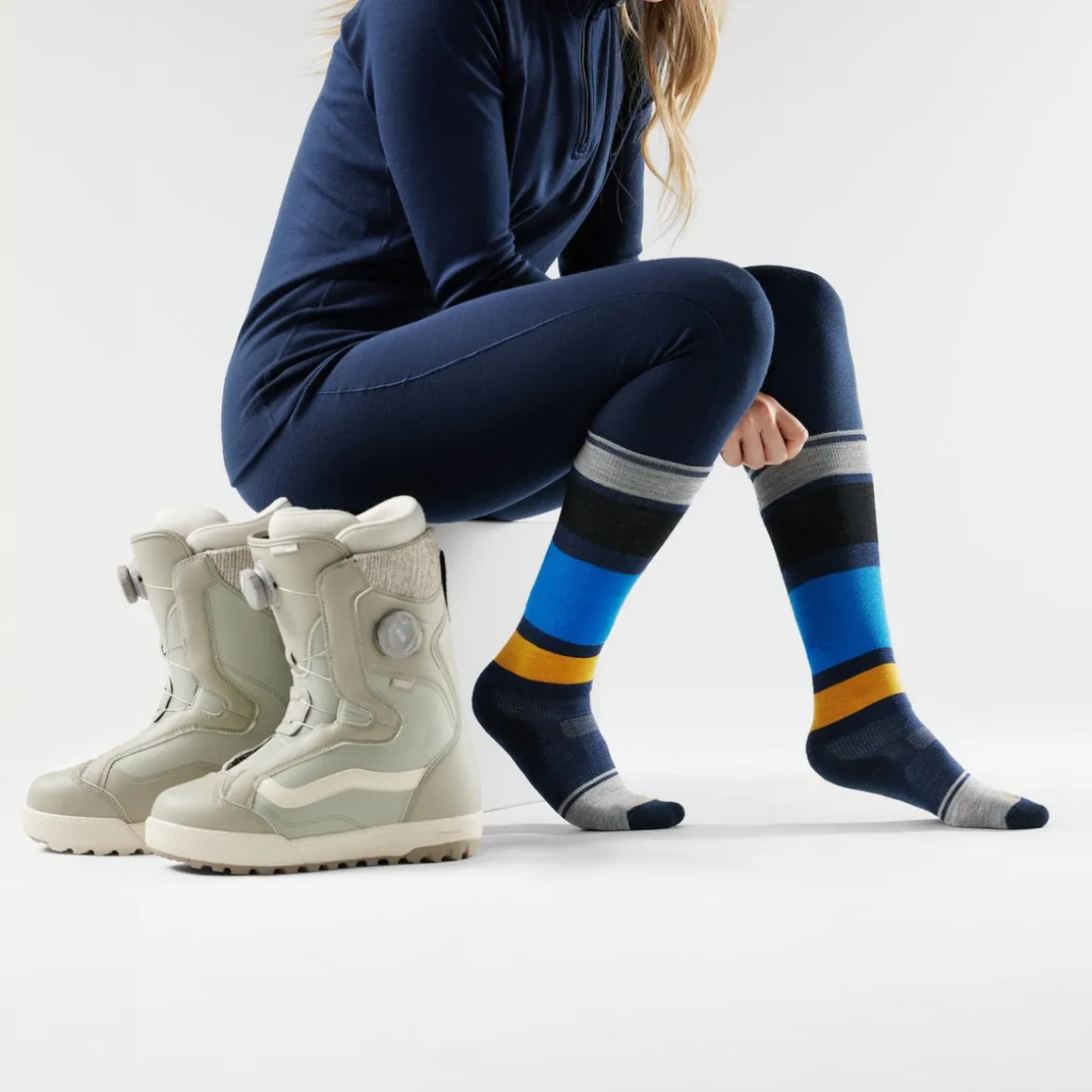Women's Snowboard Over The Calf Socks