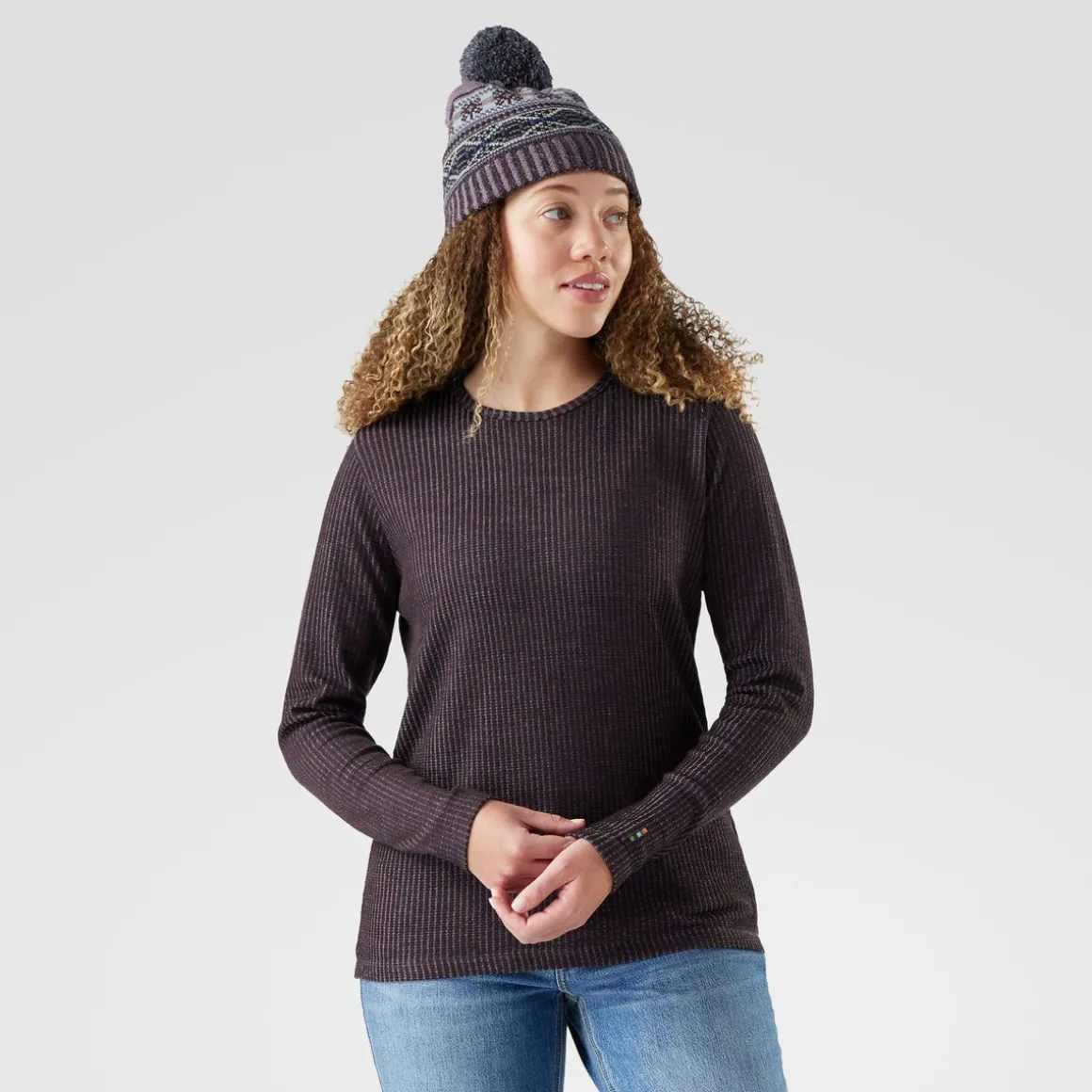 Women's Thermal Merino Rib Crew