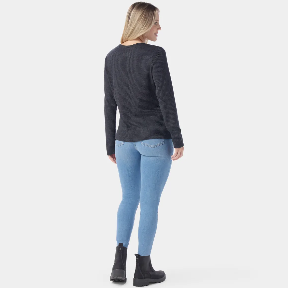 Women's Thermal Merino Rib Crew