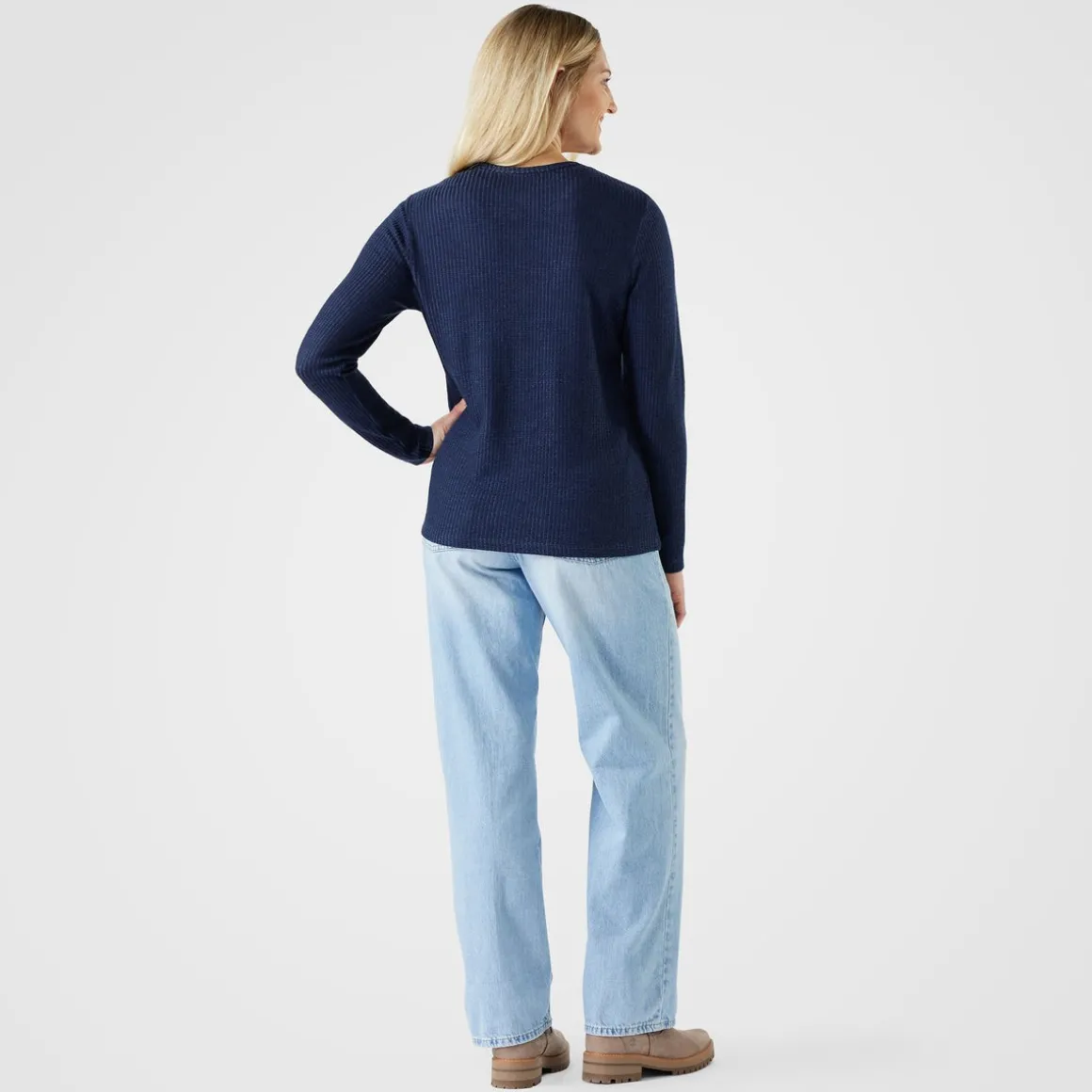 Women's Thermal Merino Rib Crew