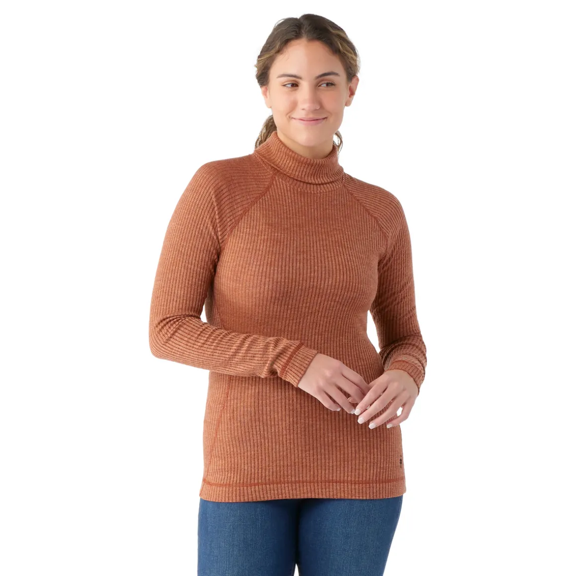 Women's Thermal Merino Rib Turtleneck