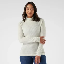 Women's Thermal Merino Rib Turtleneck