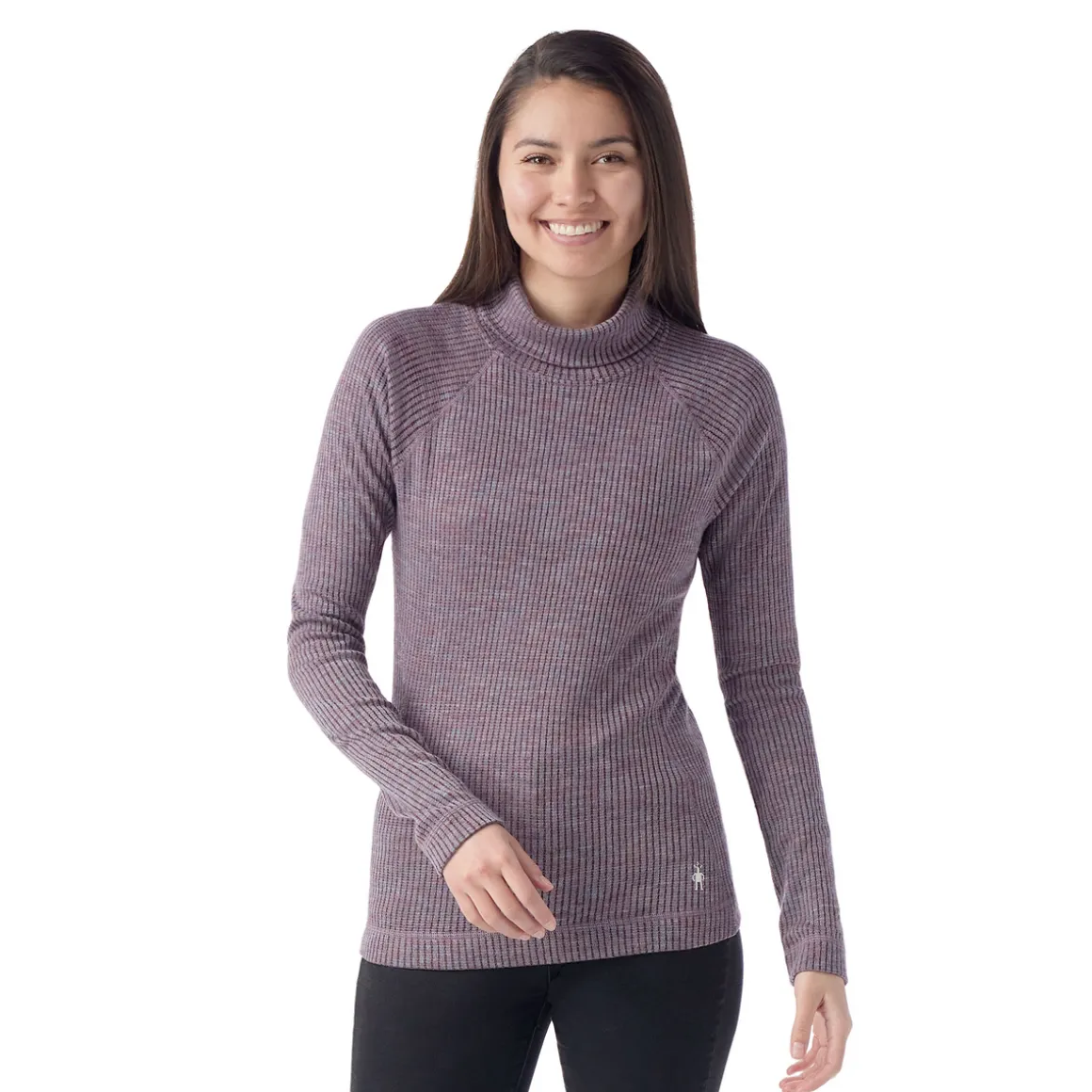 Women's Thermal Merino Rib Turtleneck