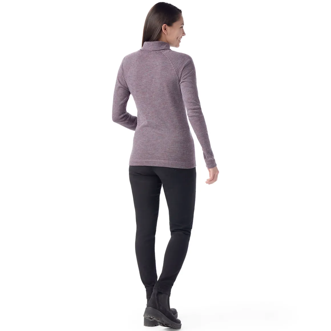 Women's Thermal Merino Rib Turtleneck