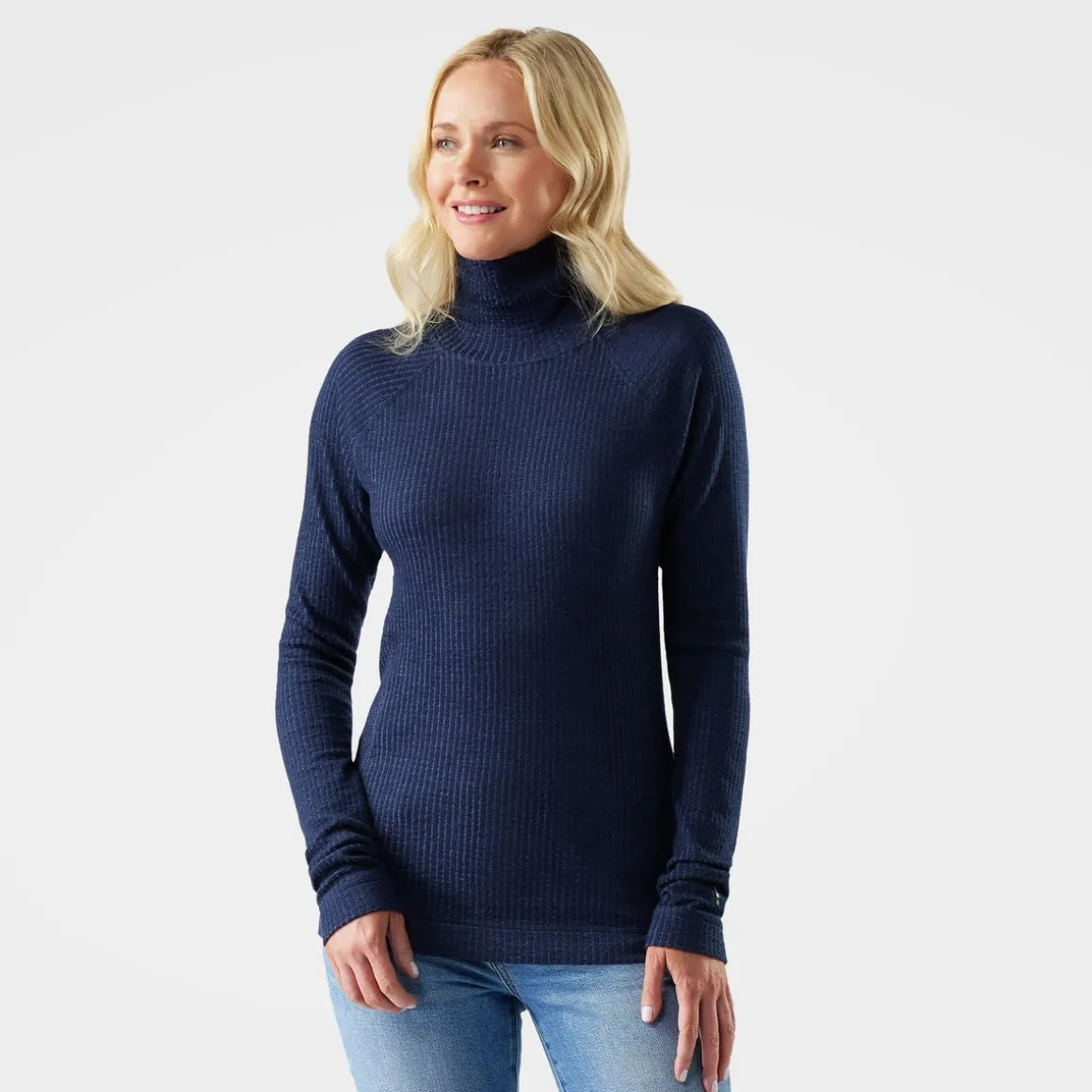 Women's Thermal Merino Rib Turtleneck